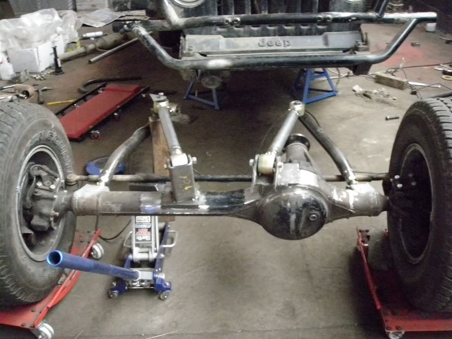 TJ Double Triangulated 4link FRONT question. 4x4 and